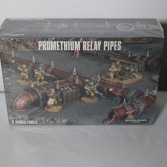Promethium Relay Pipes - Warhammer 40k | #1848199649 GW Warhammer 40K Terrain Promethium Relay Pipes